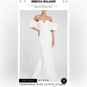 GENEVIEVE PUFF SLEEVE GOWN